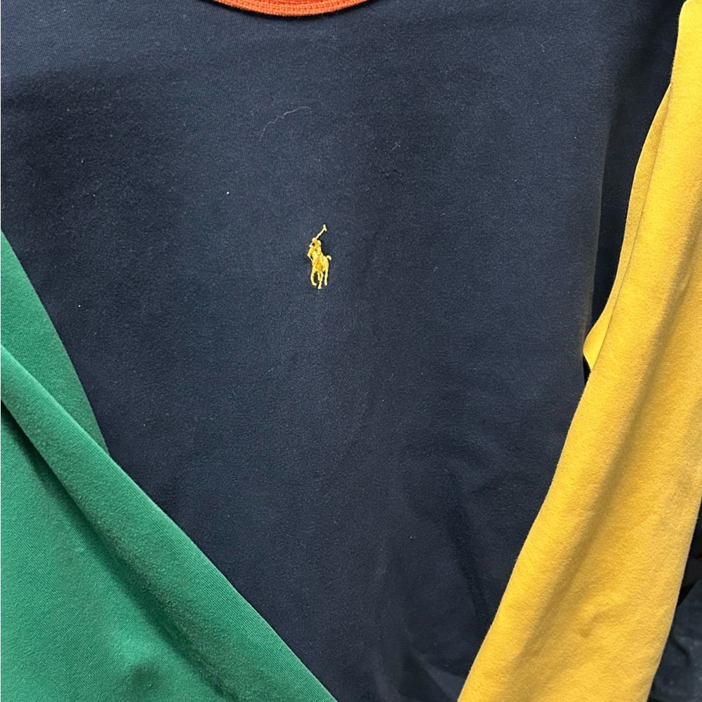 Ralph Lauren Colorblock Long Sleeve Shirt